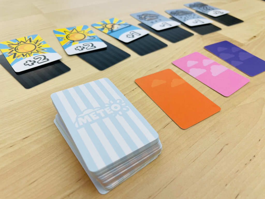 Meteo, un Mini Card Games