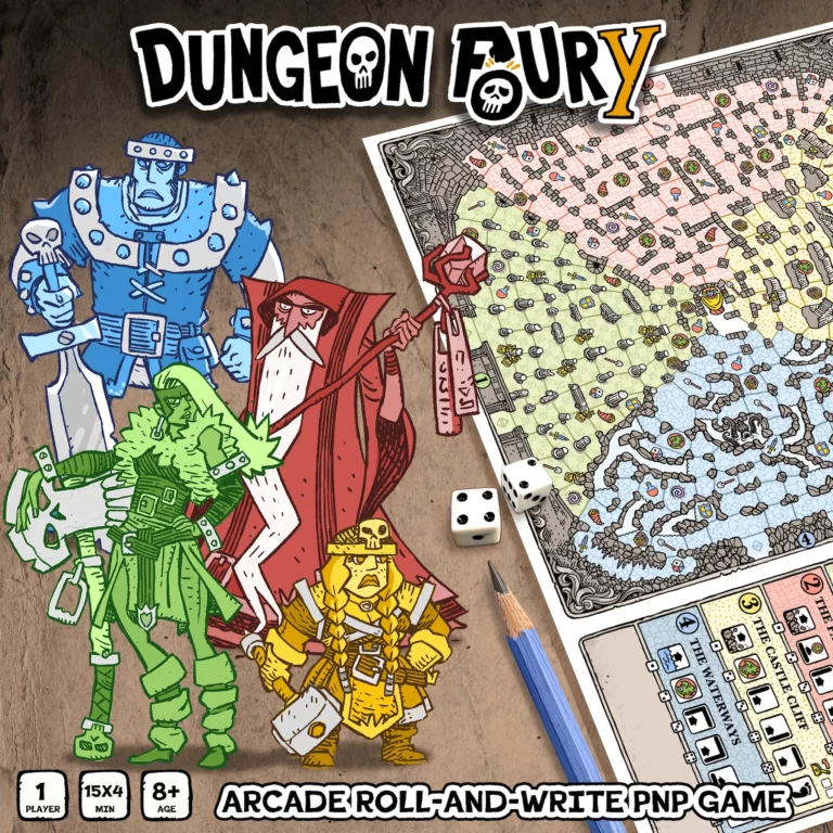 Dungeon Foury - Copertina
