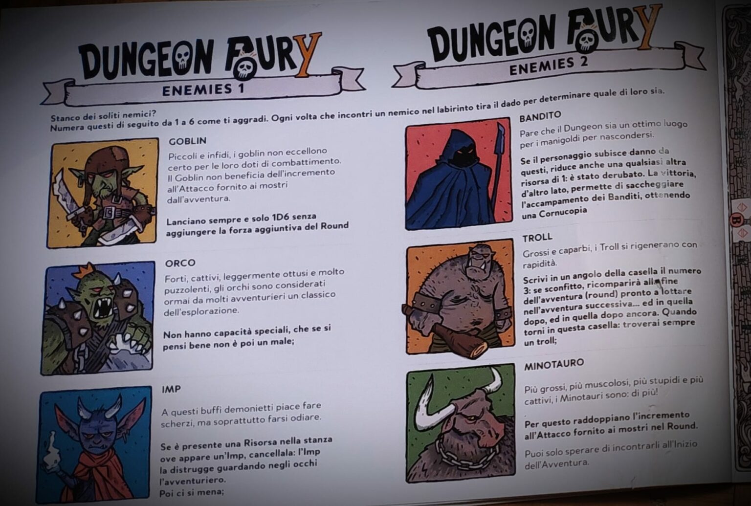 Dungeon Foury [recensione] - Giochi sul Nostro Tavolo