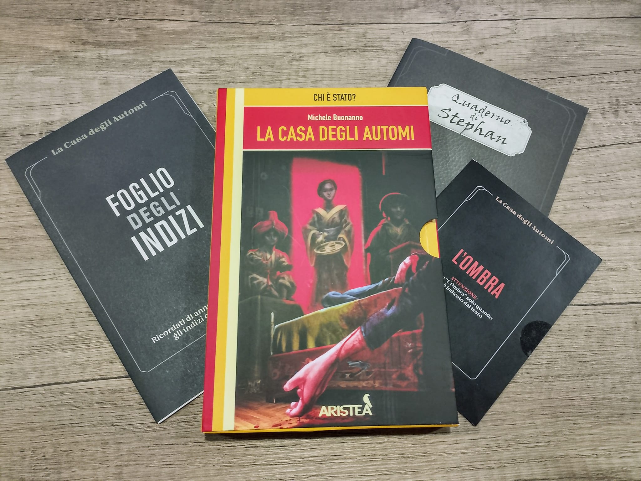 Contenuto del cofanetto de La casa degli Automi