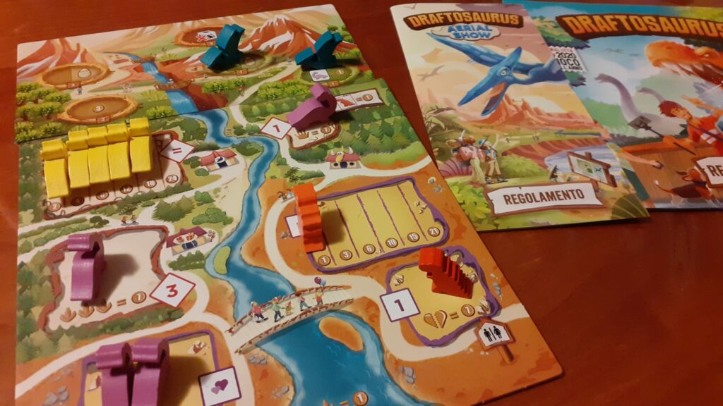 Ieri sera Draftosaurus: Aerial Show