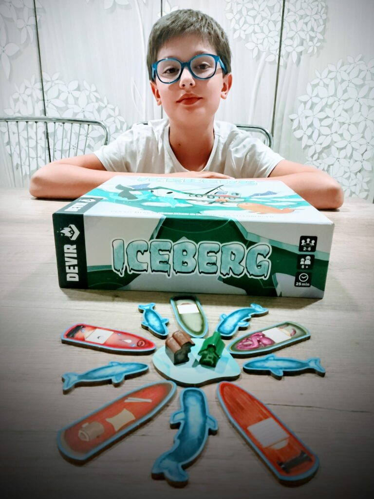 Gabri con iceberg