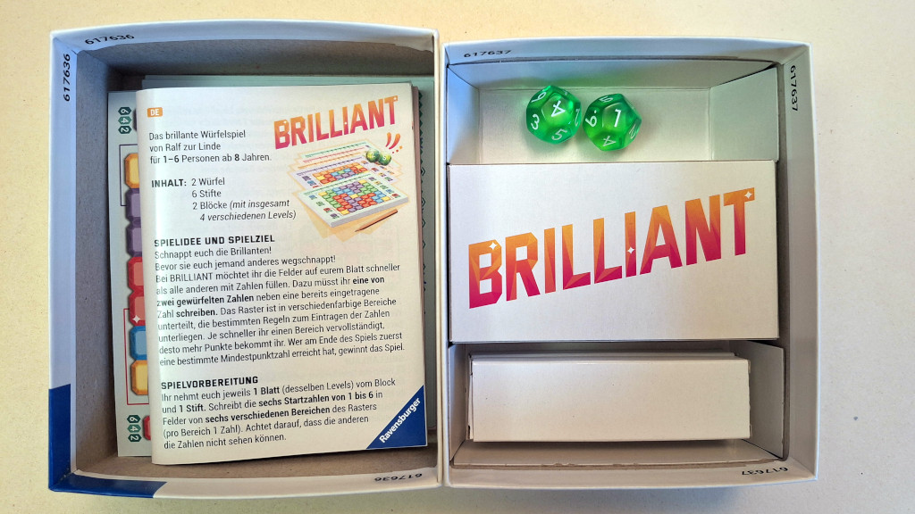 Brilliant – Dentro la scatola