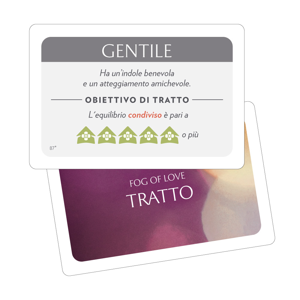 Carta tratto in Fog of Love