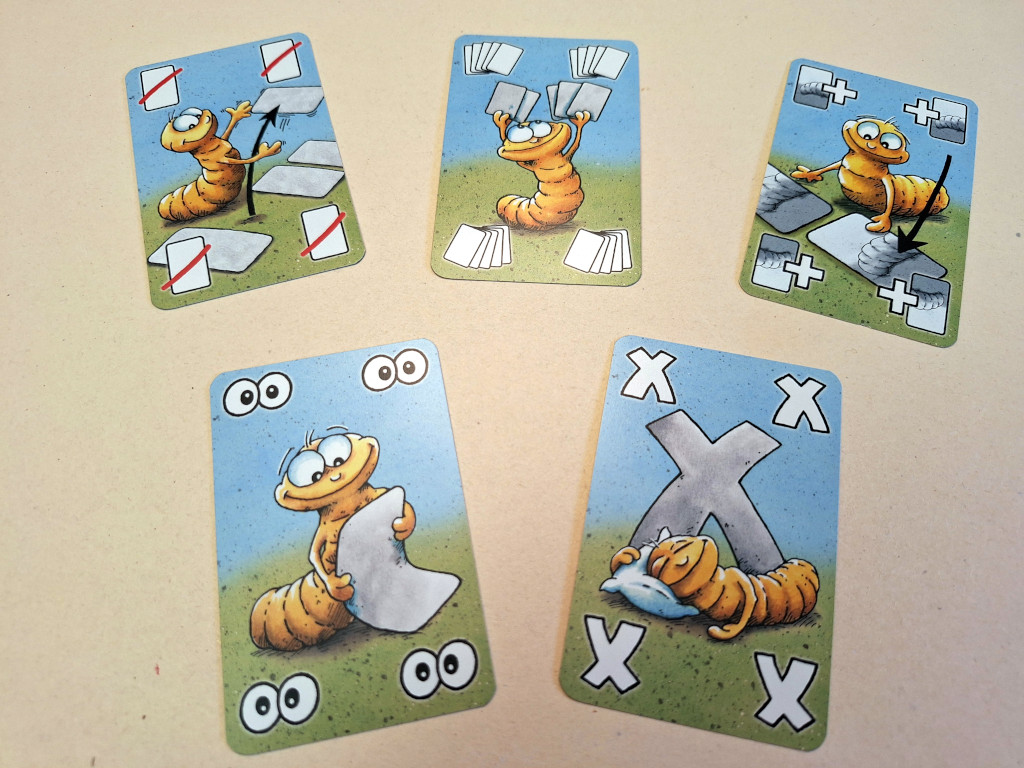 Das Wurmt – Carte Azione