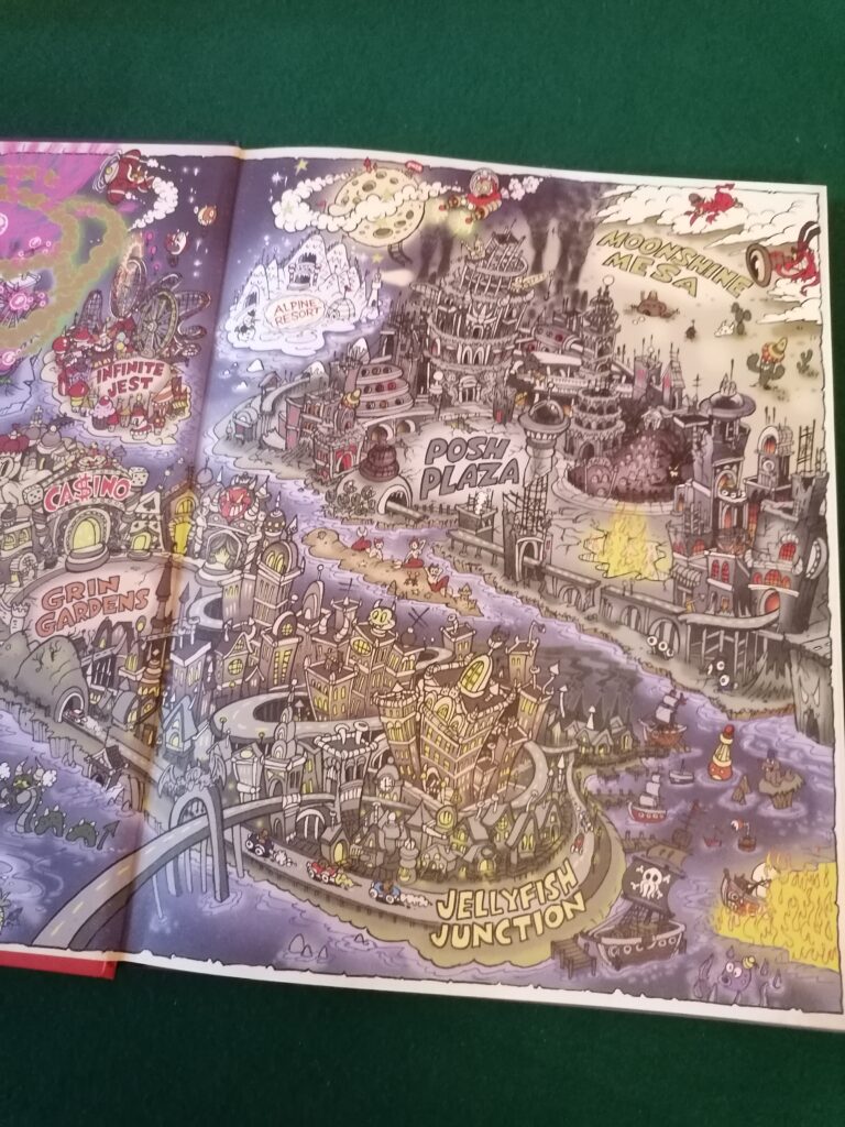 Helluva Town - La mappa della città