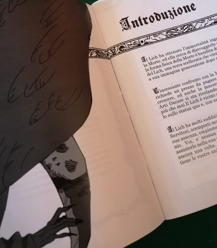 Le illustrazioni di Morte in For Thy Lich