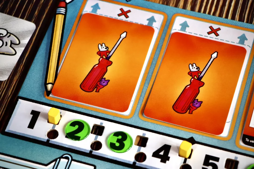 Carte equipaggiamento in Bomb Busters