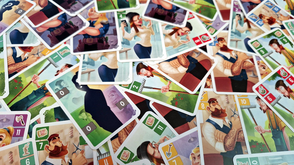 Stich für Stich – carte