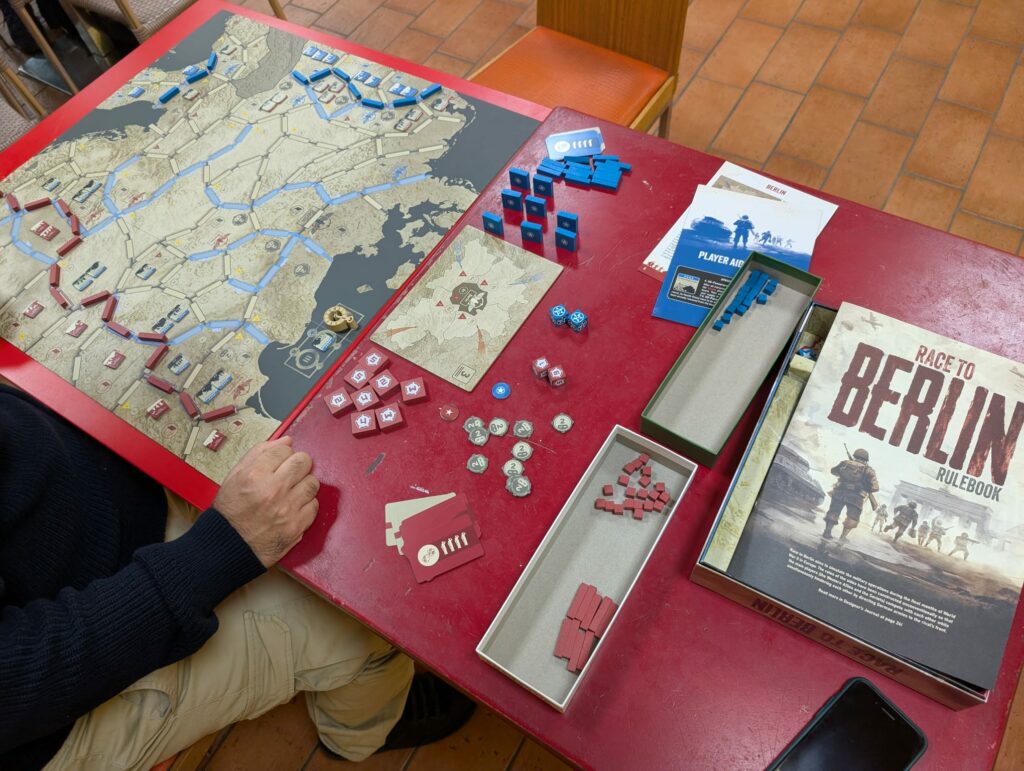 Ieri sera Race to Berlin