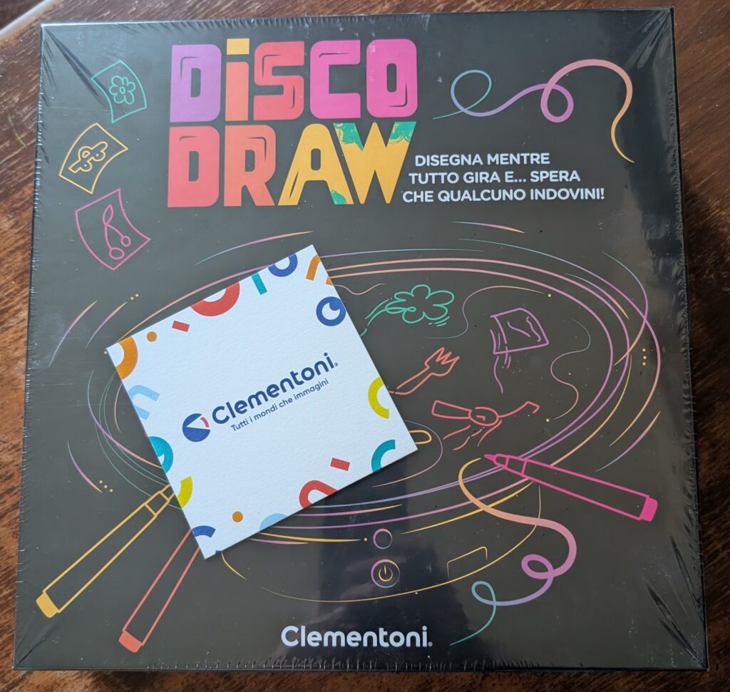 Disco Draw scatola