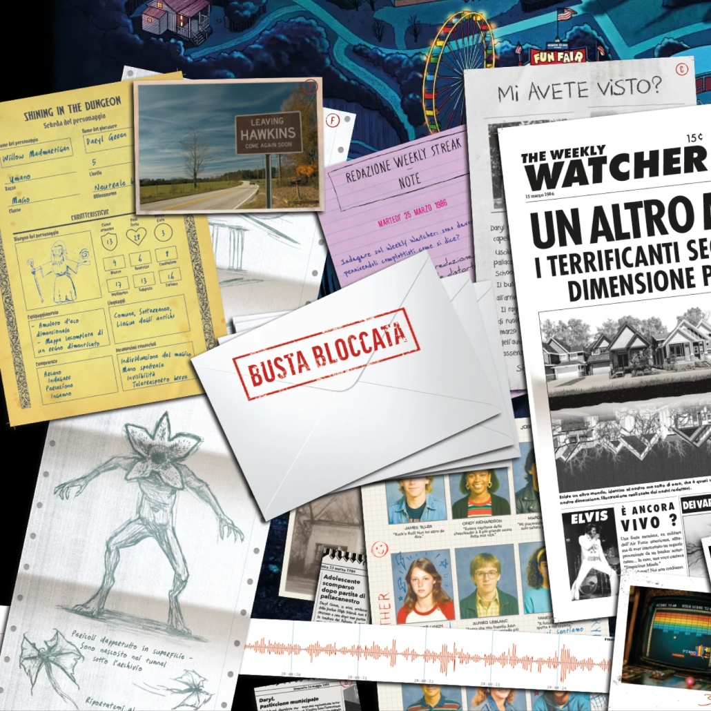 Profiler Stranger Things: L'ombra di Hawkins materiale