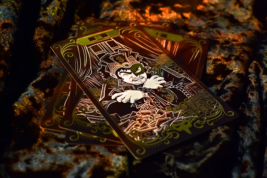 Dettaglio di una carta in Carnival of Sins