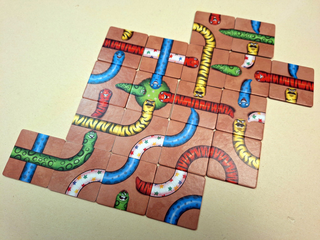 Crazy Worms – metà partita