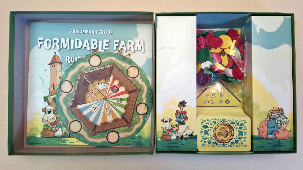 Formidable Farm – materiali