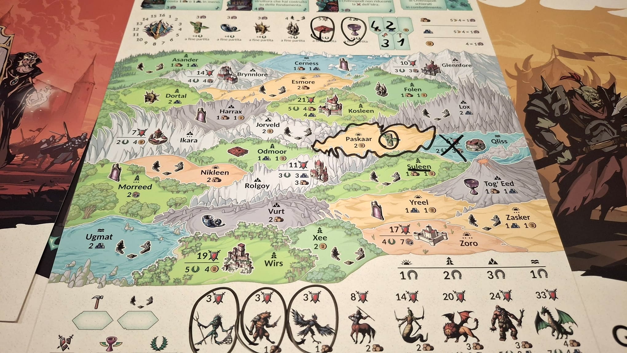 Heroes Scrivi e Conquista plancia
