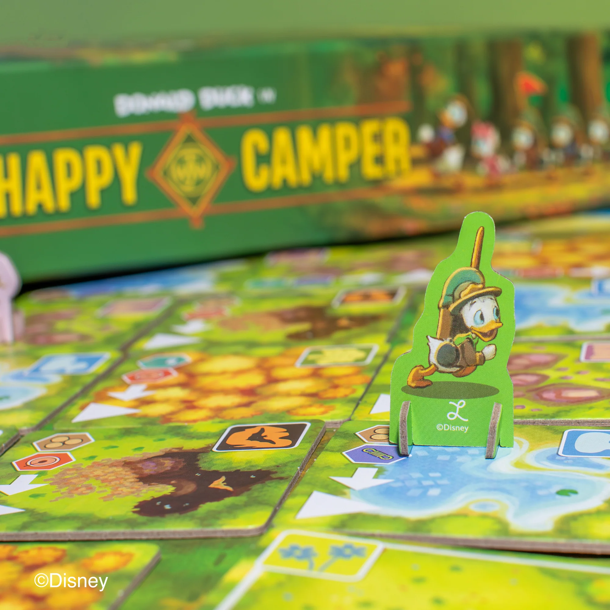 Paperino in Happy Camper Qua