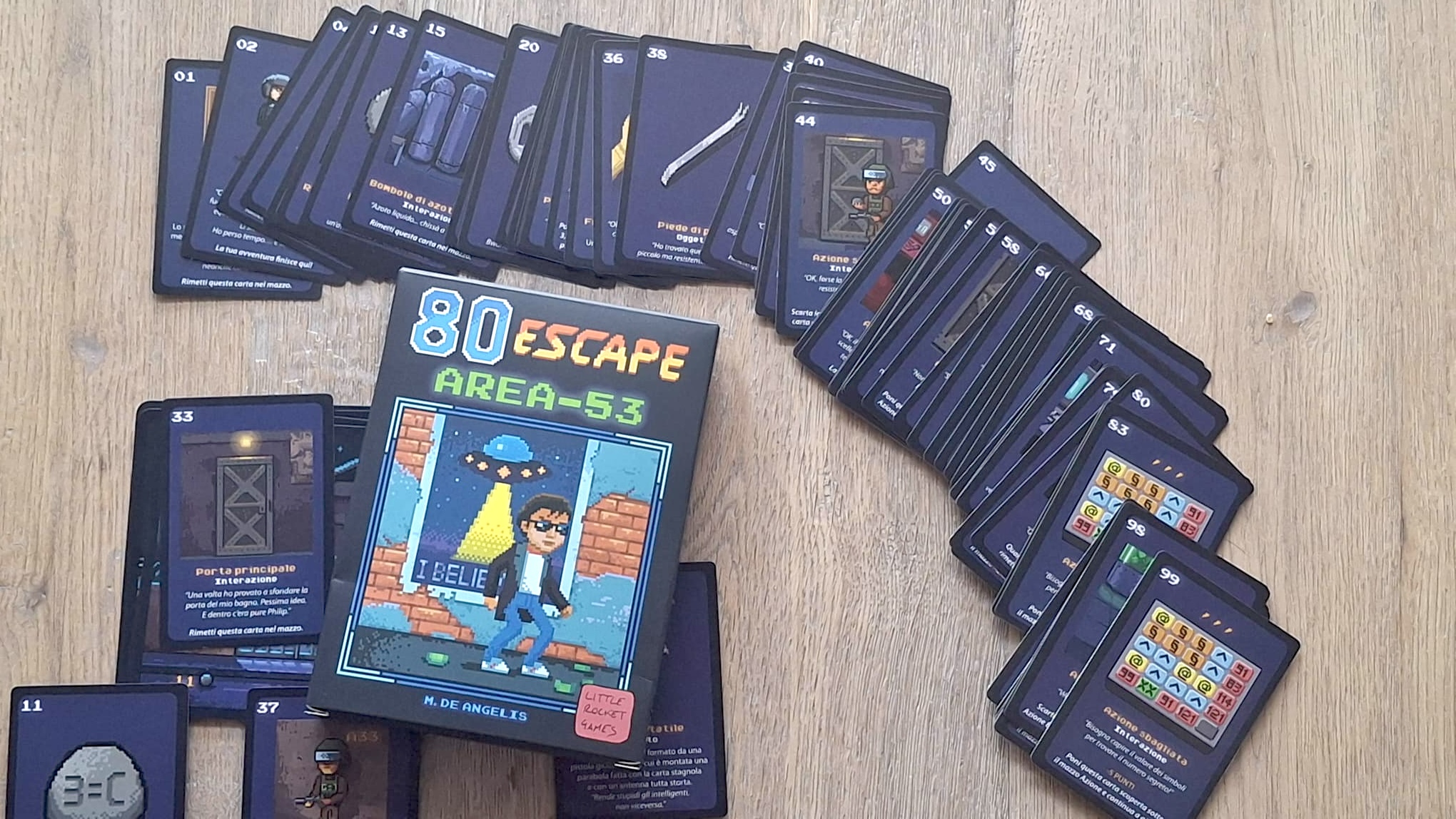 80 escape: area 53 contenuto