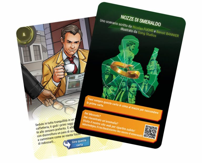 Carte di BackStories: Nozze di Smeraldo