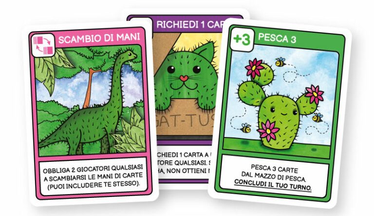 Ma che Cactus! carte varie
