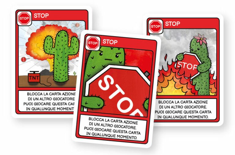 Ma che Cactus! carte stop