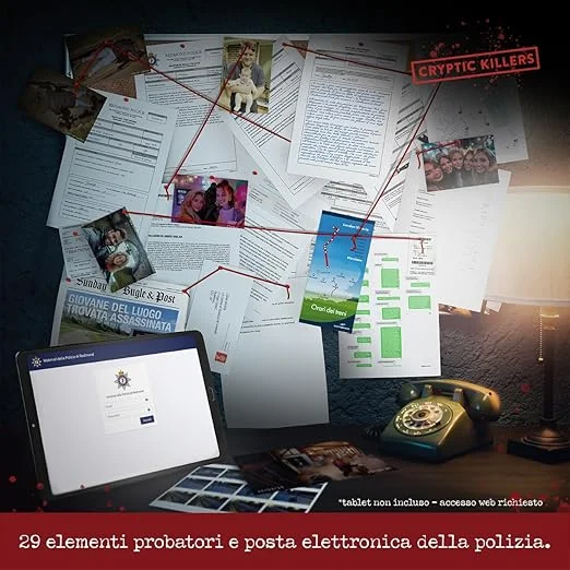 Tableau di omicidio di una milionaria