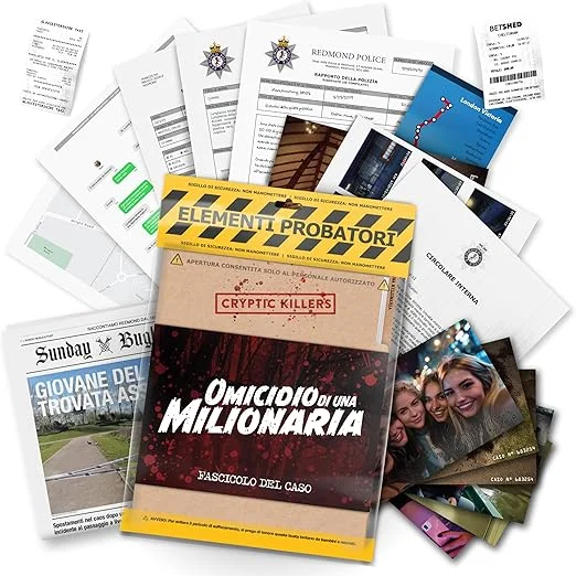 Contenuto di omicidio di una milionaria