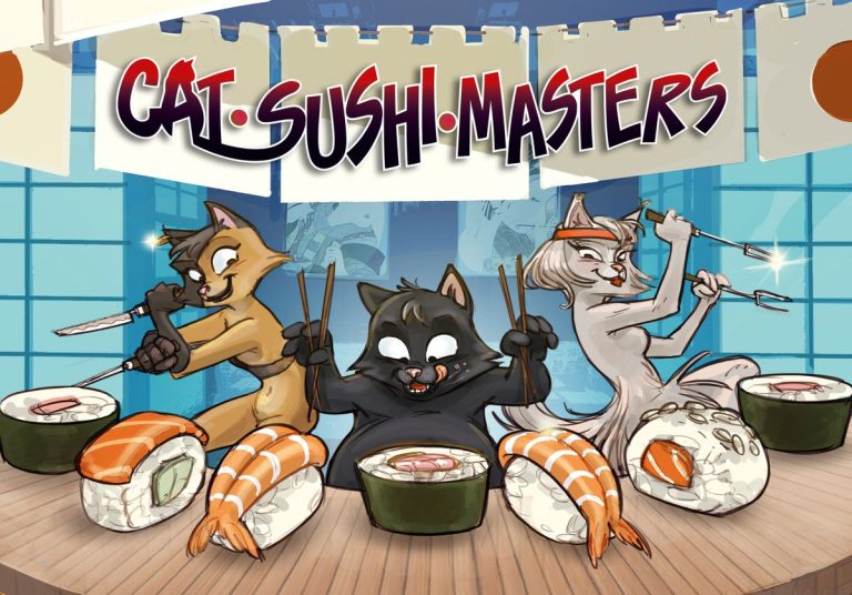 Cat sushi Master Hero banner
