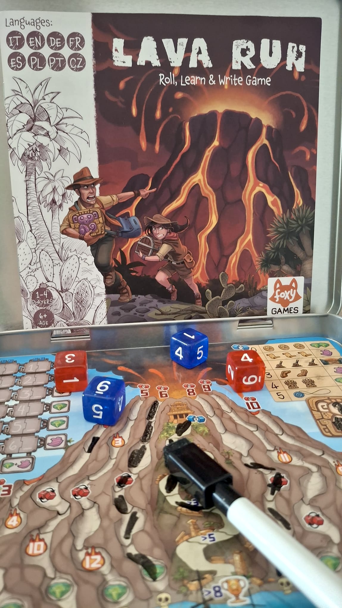 Lava Run Game Play