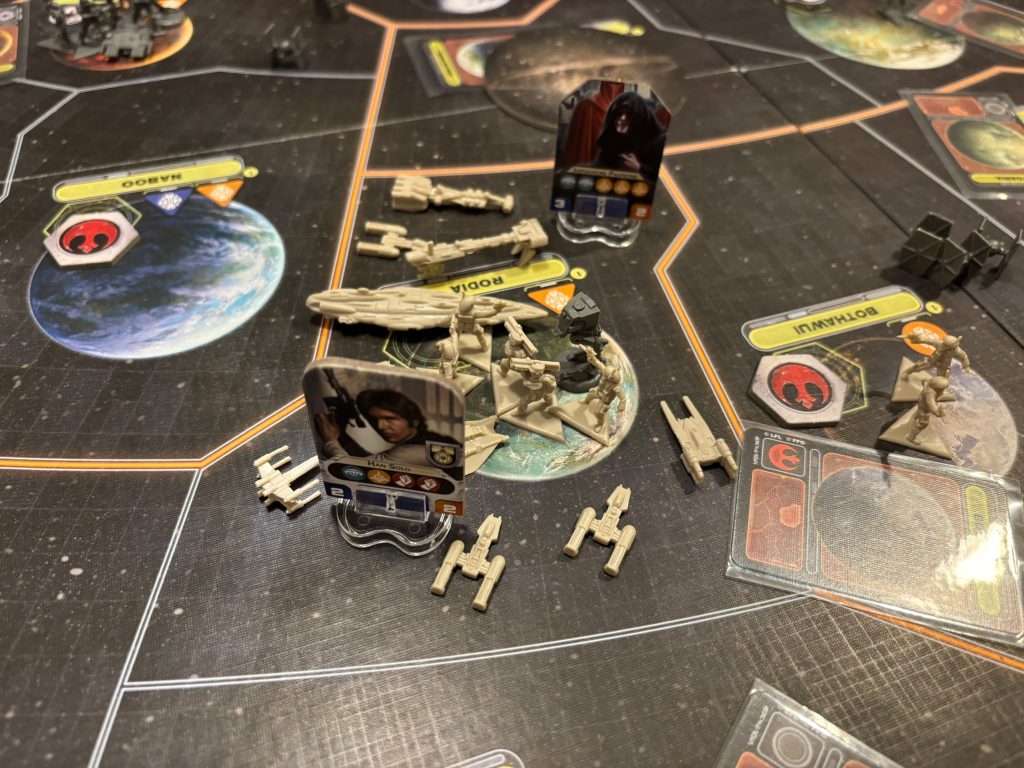 Ieri sera Star Wars Rebellion