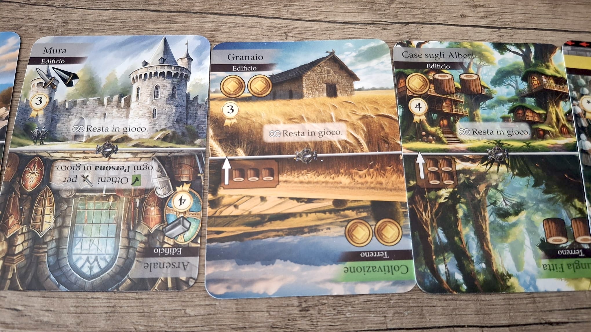 Carte di Kingdom Legacy 