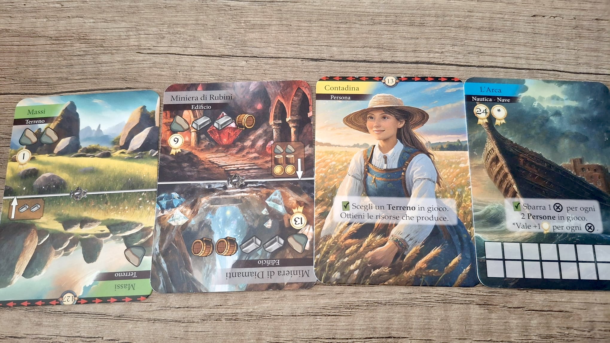 Carte di Kingdom Legacy