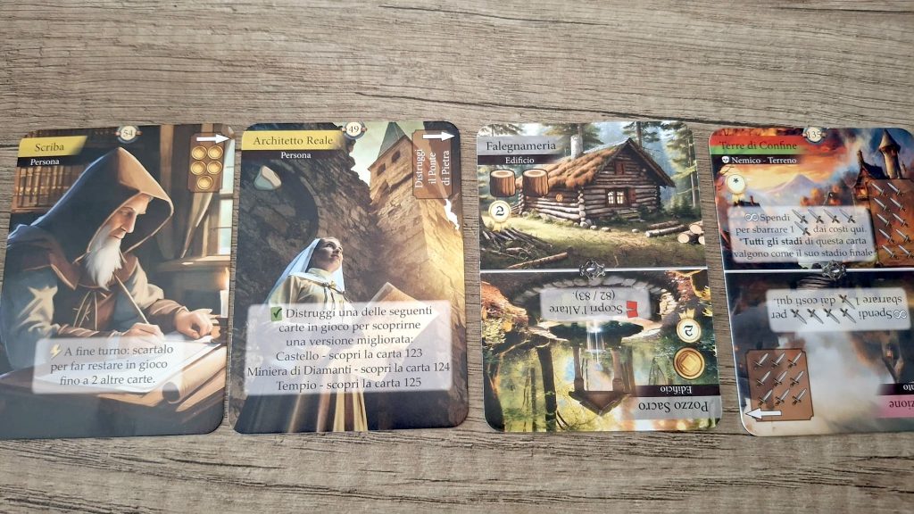 Carte di Kingdom Legacy