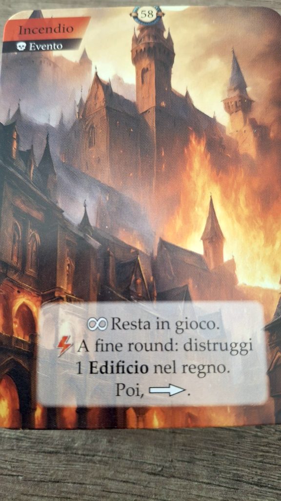 Kingdom Legacy Carta Incendio