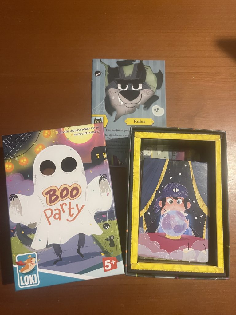 Boo Party – materiali