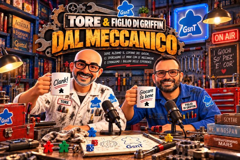 Copertina tore dal meccanico