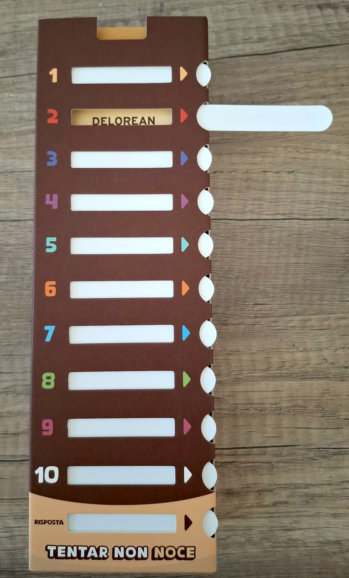 Domanda di tentar Non Noce