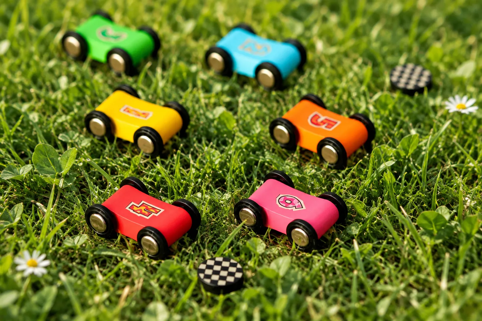 vroom on grass